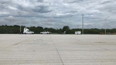I-75 Southbound Rest Area parking lot expansion Hillsborough County (August 2021)