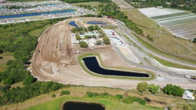 I-75 Southbound Rest Area parking lot expansion Hillsborough County - March 2021