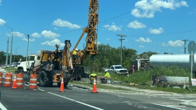 US 301 Reconstruction at Progress Blvd/Bloomindale Ave (May 2022)