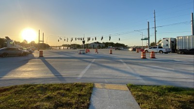 US 301 Reconstruction at Progress Blvd/Bloomindale Ave (April 11, 2022)