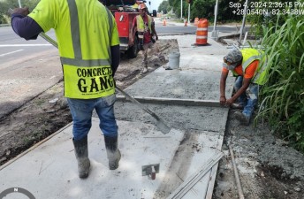 SR 582 (Fowler Ave) Repaving from Tampa Bypass Canal to US 301 (September 2024)
