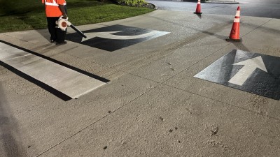 Image showing newly installed roadway shields along SR 553 (Park Road) from US 92 (Baker Street) to north of I-4 (August 2026)
