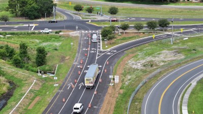 I-4 Interchange Improvements at Park Road looking west (Photo June 2026)