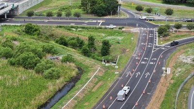 I-4 Interchange Improvements at Park Road looking west (Photo June 2026)