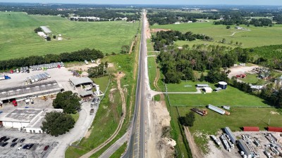 Looking northwest over US 98 just north of Old Lakeland Highway (8-30-2025 photo)