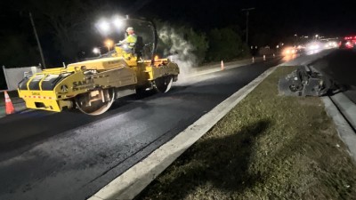 US 301 New Concrete Intersection at Gibsonton Drive and Repaving from Whitt Road to Rivercrest Drive (November 2025)