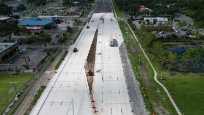 US 301 New Concrete Intersection at Gibsonton Drive and Repaving from Whitt Road to Rivercrest Drive (June 2025)