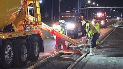 US 301 New Concrete Intersection at Gibsonton Drive and Repaving from Whitt Road to Rivercrest Drive (October 2025)