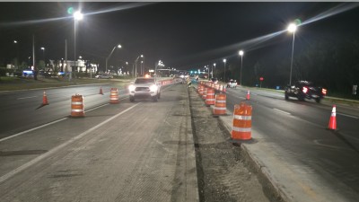 US 301 New Concrete Intersection at Gibsonton Drive and Repaving from Whitt Road to Rivercrest Drive (October 2025)