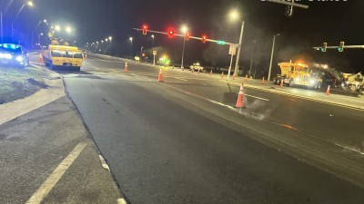 US 301 New Concrete Intersection at Gibsonton Drive and Repaving from Whitt Road to Rivercrest Drive (December 2025)