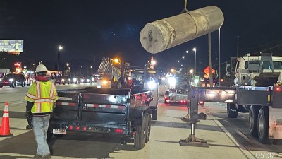US 301 New Concrete Intersection at Gibsonton Drive and Repaving from Whitt Road to Rivercrest Drive (December 2025)
