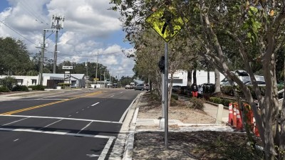 US 41 (Nebraska Avenue) Pedestrian Mid-Block Crosswalk at Idlewild Avenue (November 2025)
