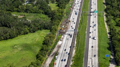 I-75 Widening from the Tampa Bypass Canal to Fowler Avenue (July 2025)