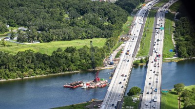 I-75 Widening from the Tampa Bypass Canal to Fowler Avenue (July 2025)
