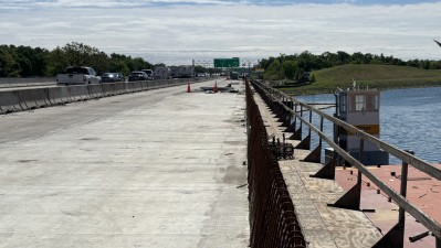 Image of I-75 newly widened bridge over the Tampa Bypass Canal (Photo February 2026)