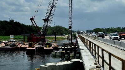 Image of I-75 bridge widening over Tampa Bypass Canal (Photo July 2026)