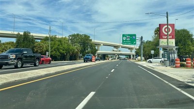 US 92 (South Dale Mabry Hwy) at Gandy Blvd looking north (Photo April 2026)