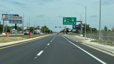 US 92 (South Dale Mabry Hwy) north of Gandy Blvd looking north (Photo April 2026)