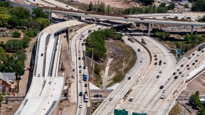 Image showing new ramps to Downtown Tampa from SB I-275 and EB I-4 (April 2026)