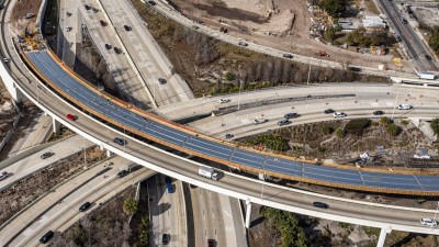 View of future southbound I-275 ramp to eastbound I-4 under construction (February 2026 photo)