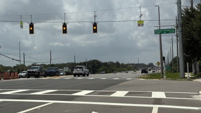 New traffic signal at US 301 and Shady Preserve Drive in Riverview (Photo July 2026)