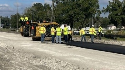 SR 39 Intersection Pavement Reconstruction at Trapnell Road (December 2025)
