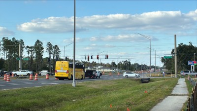 SR 39 Intersection Pavement Reconstruction at Trapnell Road (November 2025)