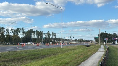 SR 39 Intersection Pavement Reconstruction at Trapnell Road (November 2025)
