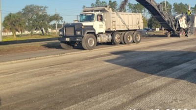 SR 39 Intersection Pavement Reconstruction at Trapnell Road (December 2025)