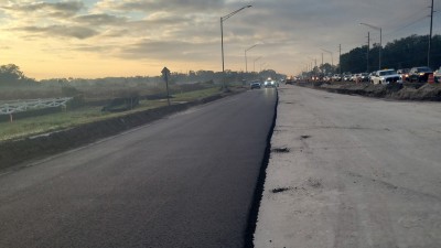 SR 39 Intersection Pavement Reconstruction at Trapnell Road (December 2025)