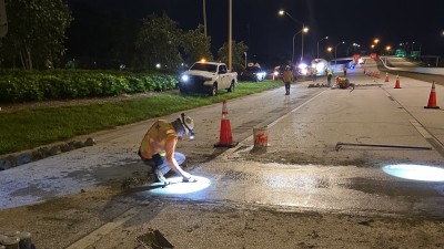 I-175 Concrete Pavement Repairs from 16th Street S to 4th Street S (July 2025)