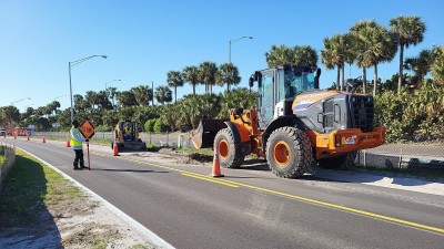 I-275 Repaving from the Skyway Bridge to south of Pinellas Point Drive (February 2024)
