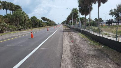 I-275 Repaving from the Skyway Bridge to south of Pinellas Point Drive (February 2024)