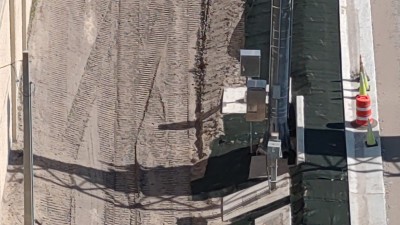 Image showing construction activities along westbound I-4 after SR 574 (MLK) entrance ramp (Photo March 2026)