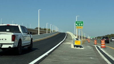 New SR 60 (Memorial Highway) Ramp to Independence Parkway (November 20, 2025)