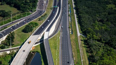 Westbound SR 60 widening from Spruce St/TIA to Memorial Highway (November 2025)