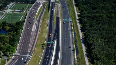 Westbound SR 60 widening from Spruce St/TIA to Memorial Highway (November 2025)