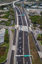 Westbound SR 60 widening from Spruce St/TIA to Memorial Highway (March 2023)