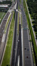 Westbound SR 60 widening from Spruce St/TIA to Memorial Highway (September 2025)