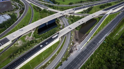 Westbound SR 60 widening from Spruce St/TIA to Memorial Highway (July 2025)