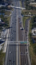 I-275 northbound and southbound looking westbound (February 2026 photo)