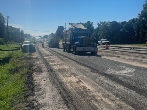 Milling existing asphalt (6-22-2026 photo)