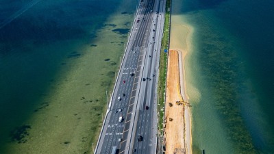 I-275 Causeway Seawall and Trail from Reo St to Howard Frankland Bridge (October 2023)