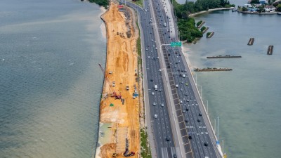 I-275 Causeway Seawall and Trail from Reo St to Howard Frankland Bridge (October 2023)