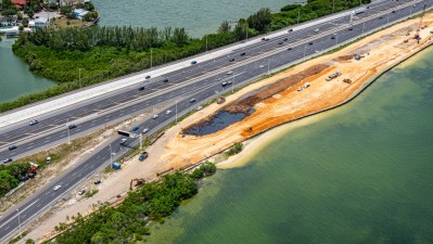 I-275 Causeway Seawall and Trail from Reo St to Howard Frankland Bridge (August 2023)