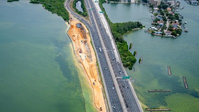 I-275 Causeway Seawall and Trail from Reo St to Howard Frankland Bridge (August 2023)