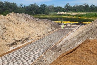 Box culvert construction (6-8-2026 photo)