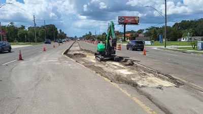 East Bay Drive Repaving from west of Belcher to east of US 19 (October 2025)