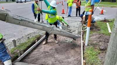 East Bay Drive Repaving from west of Belcher to east of US 19 (September 2025)