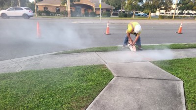 East Bay Drive Repaving from west of Belcher to east of US 19 (September 2025)
